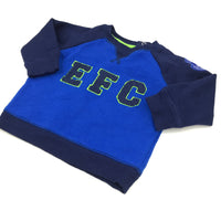 'EFC' Official Everton Football Club Navy & Blue Sweatshirt - Boys 6-9m
