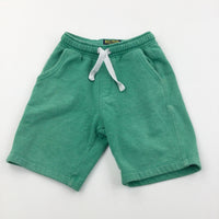 Green Jersey Shorts - Boys 6-7 Years