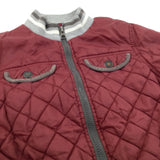 Red Quilted Jacket - Boys 6-7 Years
