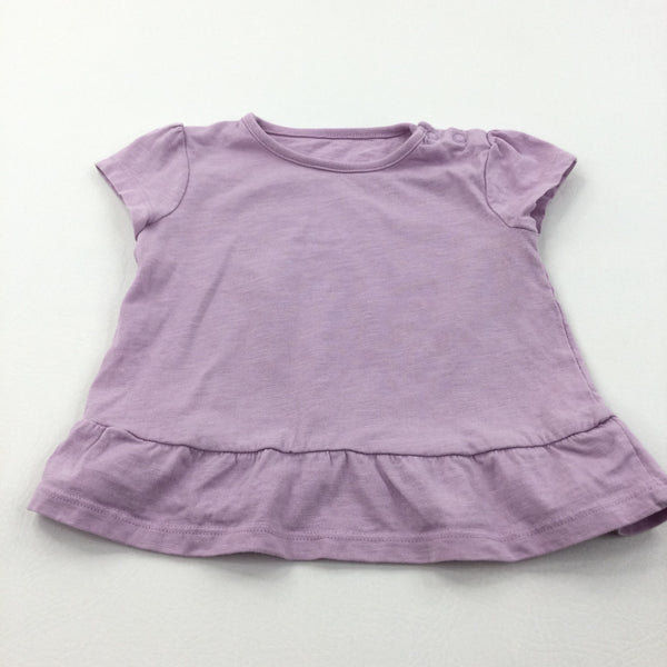 Lilac Tunic Top - Girls 9-12 Months