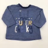 'Little Bro Hugs' Cream Long Sleeve Top - Boys 0-3 Months