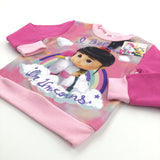 **NEW** 'I Believe In Unicorns' Despicable Me Agnus Pink Jumper - Girls 7 Years