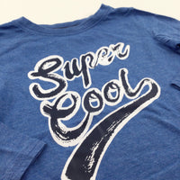 'Super Cool' Blue Long Sleeve Top - Boys 18-24 Months