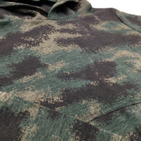 Camouflage Green Hoodie Sweatshirt - Boys 10 Years