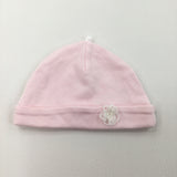 Pink Cotton Hat - Girls 0-3 Months