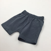 Charcoal Grey Lightweight Jersey Shorts - Boys 12-18 Months