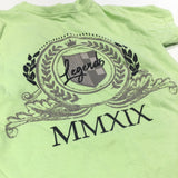 'Legends MMXIX' Yellow T-Shirt - Boys 6-7 Years