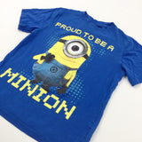 'Proud To Be A Minion' Blue T-Shirt - Boys 9-10 Years