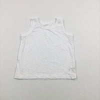 White Vest - Boys 7-8 Years