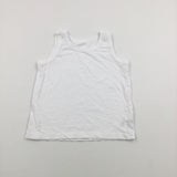 White Vest - Boys 7-8 Years