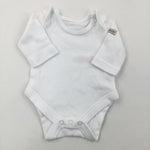 White Long Sleeve Bodysuit - Boys/Girls Early