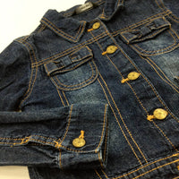 Dark Blue Lightweight Denim Jacket - Girls 4-5 Years