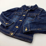 Dark Blue Lightweight Denim Jacket - Girls 4-5 Years