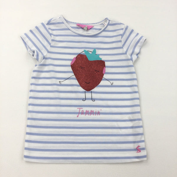 'Jammin' Strawberry T-Shirt - Girls 6 Years