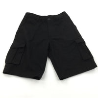 Boys black clearance cargo shorts