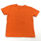 Orange T-Shirt - Boys 7 Years