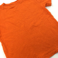 Orange T-Shirt - Boys 7 Years