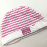 'Been Inside For 9 Months' Cotton Hat - Girls 6-9 Months