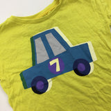 Car Yellow T-Shirt - Boys 9-12 Months