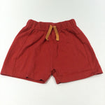 Red Lightweight Jersey Shorts - Boys 12-18 Months