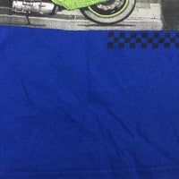 'Turbo Rider' Blue T-Shirt - Boys 7-8 Years