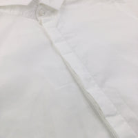 White Smart Long Sleeve Shirt - Boys 12 Years