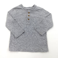 Grey Long Sleeve Top - Boys 9-12 Months