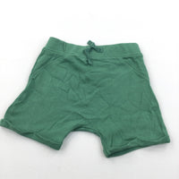 Green Lightweight Jersey Shorts - Boys 12-18 Months