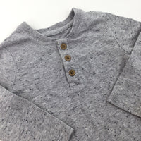 Grey Long Sleeve Top - Boys 9-12 Months