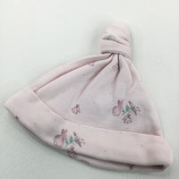Bunnies Pink Hat - Girls Newborn