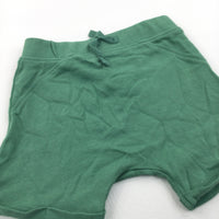 Green Lightweight Jersey Shorts - Boys 12-18 Months