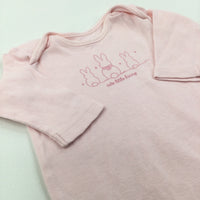 Bunnie Pink Babygrow - Girls Newborn