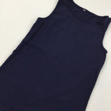 Navy Vest - Boys 8-9 Years
