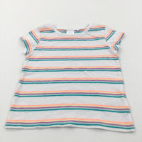 Colourful Striped T-Shirt - Girls 12-18 Months