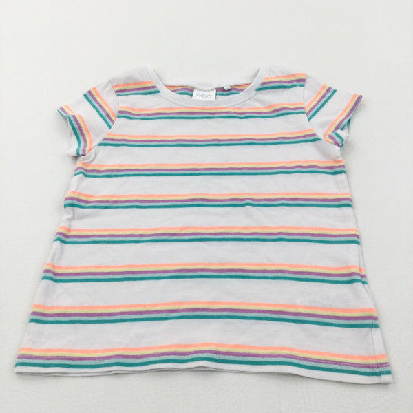 Colourful Striped T-Shirt - Girls 12-18 Months