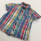 Colourful Checked Cotton Shirt - Boys 18-24 Months