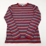 Colourful Striped Long Sleeve Top - Boys 12-13 Years