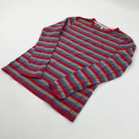 Colourful Striped Long Sleeve Top - Boys 12-13 Years