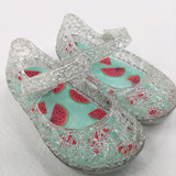 Sparkly Jelly Shoes - Girls - Shoe Size 4