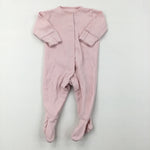 Pink Babygrow - Girls 0-3 Months