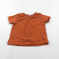 Orange T-Shirt - Boys 6-9 Months