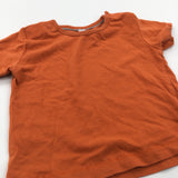 Orange T-Shirt - Boys 6-9 Months