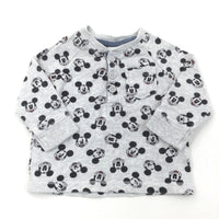 Mickey Mouse Grey Long Sleeve Top - Boys 0-3 Months