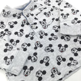 Mickey Mouse Grey Long Sleeve Top - Boys 0-3 Months