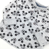 Mickey Mouse Grey Long Sleeve Top - Boys 0-3 Months