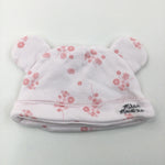 Minnie Mouse Pink Hat - Girls 0-3 Months