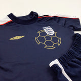 England Navy Football Set - Boys 6-9 Months