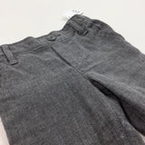 **NEW** Smart Grey Trousers - Boys 6-9 Months