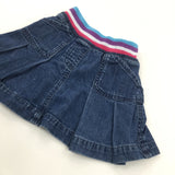 Mid Blue Denim Skirt - Girls 9-12 Months