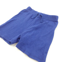 Blue Lightweight Jersey Shorts